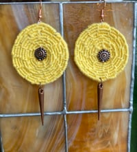 Image 1 of Handmade Bohemian Earrings Soleil