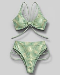Image 1 of Snake Charmer-Spring edit - Pearl set- Matcha
