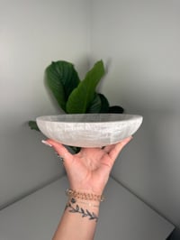 Image 2 of XL ROUND SATIN SPAR BOWLS