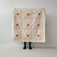 Image 2 of Pink Flowers quilt