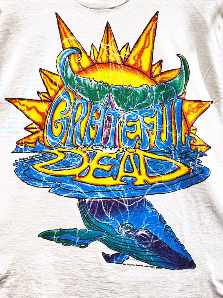 Rare Grateful Dead 1994 Whale T-Shirt - Size XL | Primarily Dead