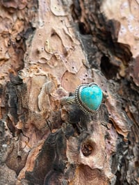 Image 3 of Minted Heart Ring