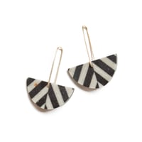 Image 1 of Basalt & Quartzite Earrings No. 1