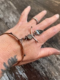 Image 2 of Ancient Earth Ajustable Copper Bangle