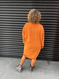 Image 3 of Milano Jumper Dress - Pumpkin Spice 