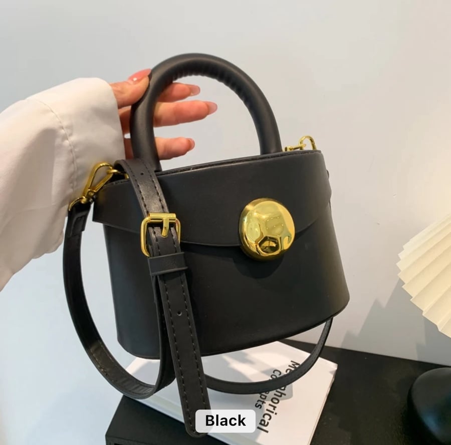 Image of  Bucket solid rock hand bags 