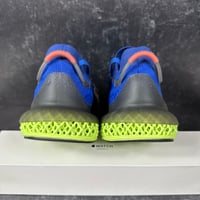 Image 3 of ADIDAS 4D FUSIO BOLD BLUE LIGHT FLASH YELLOW MENS RUNNING SHOES SIZE 9.5 NEW