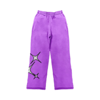 Image 2 of Purple Aurora sweat pants 
