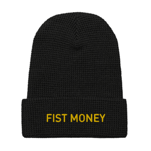 Image of FIST MONEY - Dark Waffle beanie