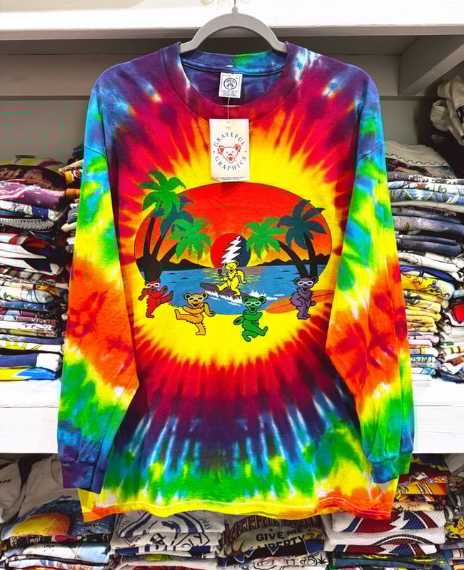 Grateful Dead 1998 ‘Beach Bears’ Longsleeve Shirt - Size XL