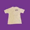 Classic GMO White Tee ( purple )