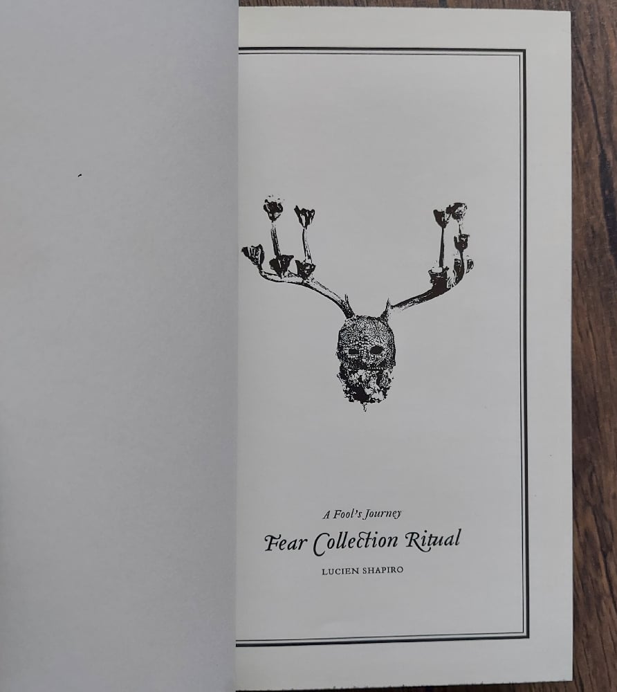 A Fools Journey - Fear Collection Ritual, by Lucien Shapiro