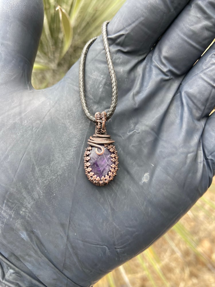 Image of Amethyst (mini pendy)