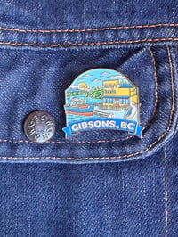 Image 3 of Gibsons, BC Souvenir Enamel Pin