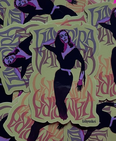 Image of Vampira sticker