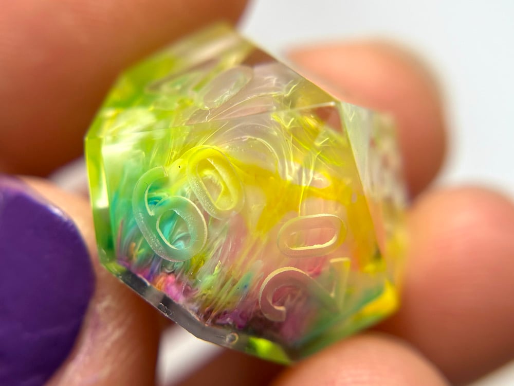 Image of Yellow Rainbow (finished upon order)