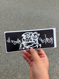 Image 4 of OVERSIZED CAR BUMPER STICKER PACK