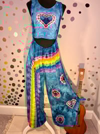 Image 1 of ⭕️🌈 Suspender Pant Set 