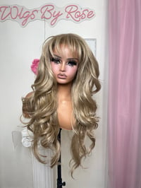 Image 5 of 90s bang free part pre cut lace (ready to ship) 