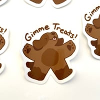 Image 3 of Gimme Treats! Sticker