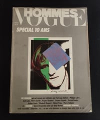 Image 1 of Andy Warhol X Vogue Hommes, "Gérard Depardieu"