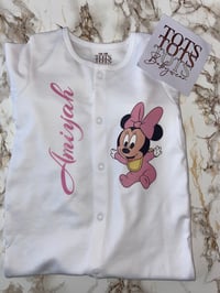 Image 6 of Minnie Mouse Sleepsuit