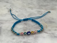 Image 4 of COLORFUL  EYE BRACELETS light blue 