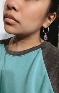 Image 5 of Gummy World Hoop Earrings