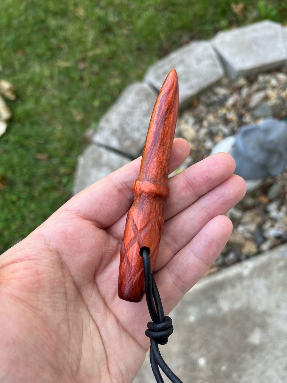 "Copper Bolt" Pocket Wand