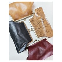 Image 5 of Pleated Leather Handbag/Clutch