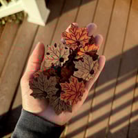 Image 1 of Wood Maple Leaf