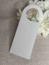Image 2 of Acrylic Door Hanger Blank 