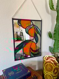 Image 1 of Orange Branch Mirror