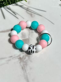 Image 2 of Candy Print Mini Wristlet 