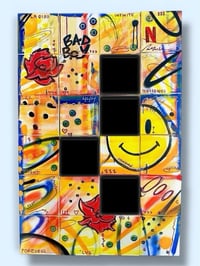 “Keepsake chaos” 24 piece canvas 