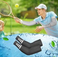 Image 8 of UV Ray Protective Arm Sleeve [2 Pairs]