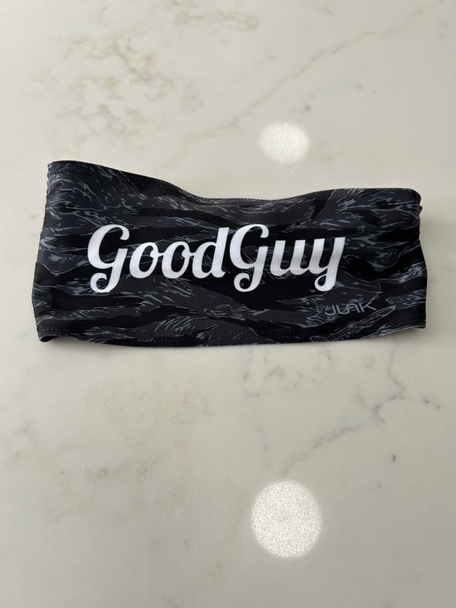 GoodGuy Black Tiger Stripe Headband