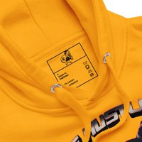 Image 3 of Yellow “Doberman” Hoodie 