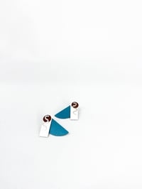 Shore collection- Layered Formica Shore Earrings 