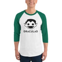 Image 4 of DRACULAD Logo Baseball T