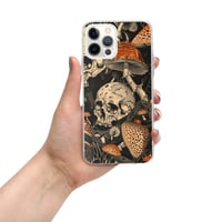 Image 12 of Goblincore Skull and Mushroom Grunge/Punk Clear Case for iPhone®