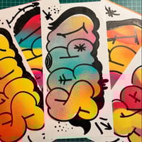 Image 5 of Eggshell blank stripes | 30cm width