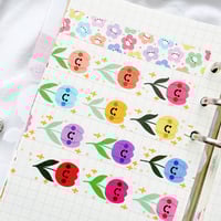 Image 2 of Blob tulip washi tape