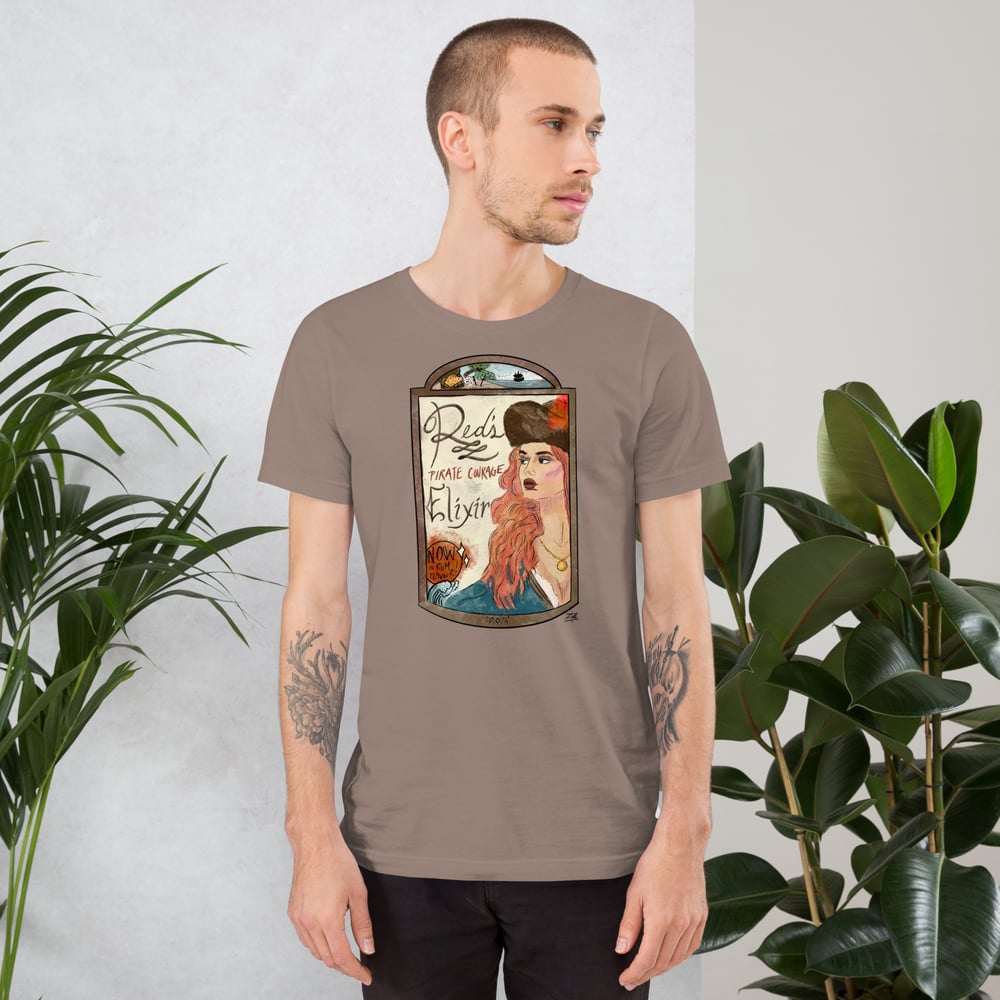 Red’s Pirate Elixir Unisex t-shirt