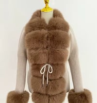 Image 2 of Luxury fur cardigan 🦊🍂✨