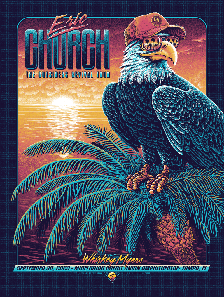 Eric Church - Tampa 2023 - Pete Schaw