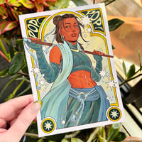 Beau Nouveau Postcard Print