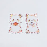 Image 1 of Animal Ghost Sticker 