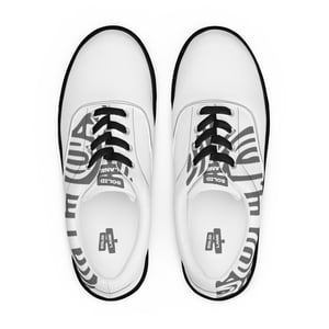 Image of Smoked Printed Solid Canvas Shoes