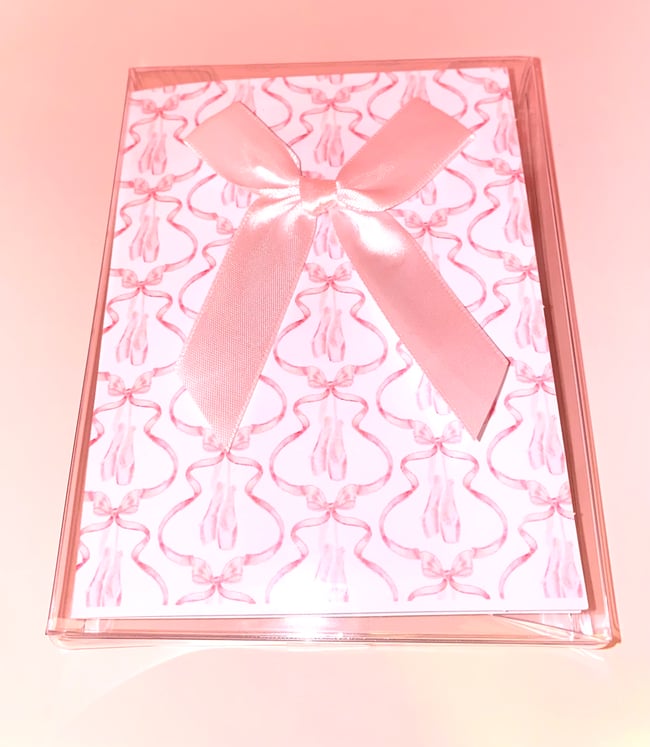 Ballet Slippers 10 Card Set